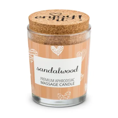 Masážní svíčka Magnetifico Sandalwood s feromony, santalové dřevo, 70 ml - obrázek 4