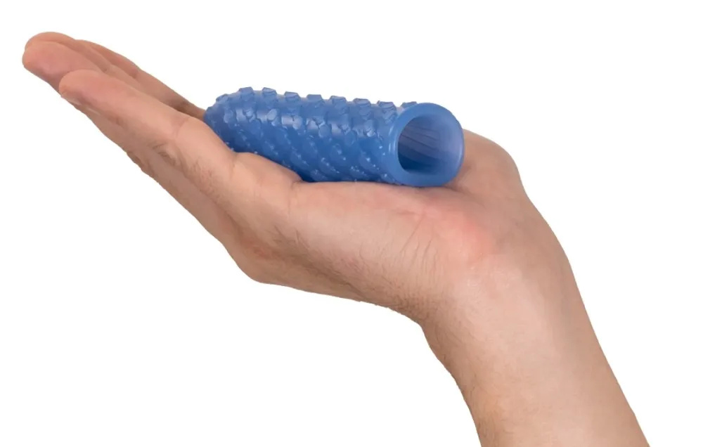 Oboustranný silikonový masturbátor Arcwave Ghost, modrý - obrázek 8