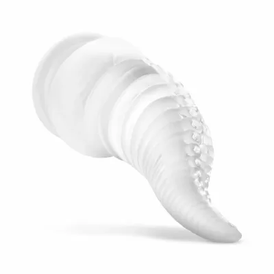 Dildo s přísavkou Mythical Mates Tentacle Play ve tvaru chapadla, průhledné, 22 cm - obrázek 10