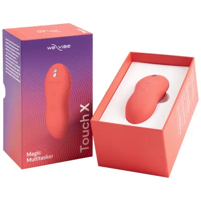 Vibrátor na klitoris We-Vibe Touch X, nabíjecí, korálový - obrázek 11