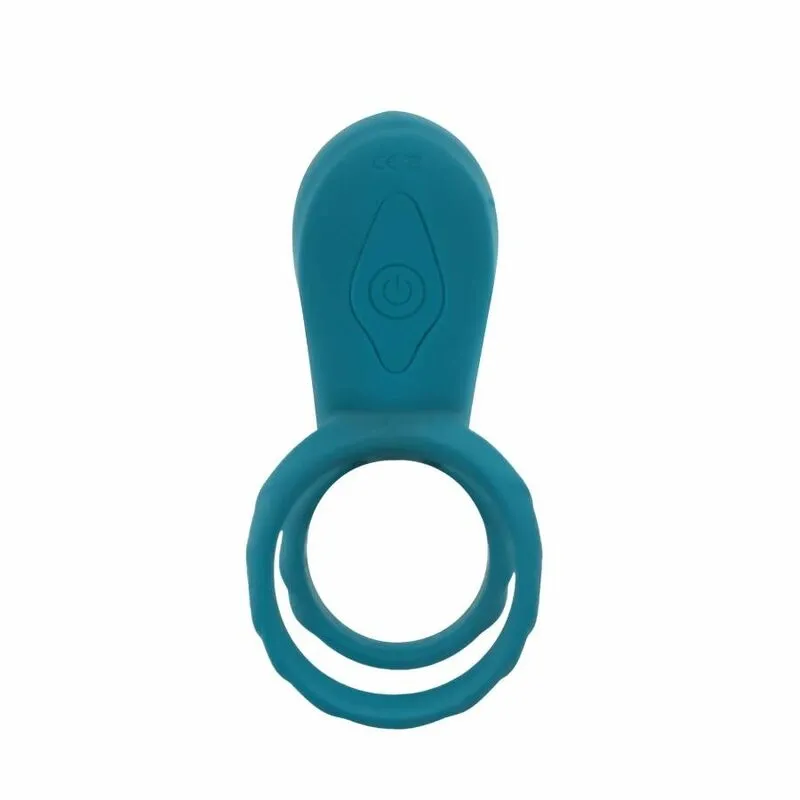 Vibrační erekční kroužek pro páry Xocoon Couples Vibrator Ring, zelený - obrázek 2