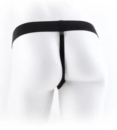 Dutý strap-on s varlaty Fetish Fantasy Series 7″, 17,8 cm, tělový - obrázek 5