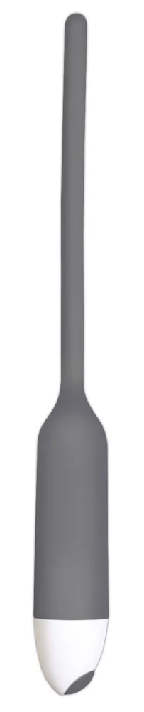 Vibrační dilatátor You2Toys, ohebný, silikon, šedý, 19 cm - obrázek 3