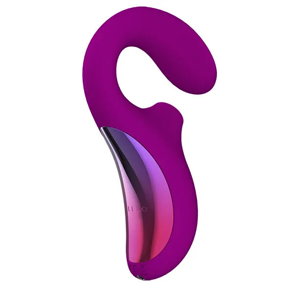 Tlakový stimulátor klitorisu a bodu G LELO Enigma, tmavě růžový - obrázek 7