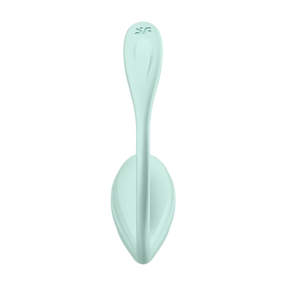 Nositelný vibrátor na bod G Satisfyer Smooth Petal s aplikací, mátový - obrázek 5