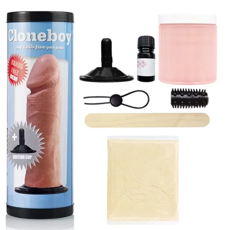 Sada na odlitek penisu Cloneboy s přísavkou, růžová - obrázek 2