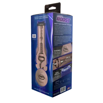 Masturbátor Fleshlight Boost Blow Light Medium Flesh s nastavitelným sáním - obrázek 6