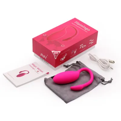 Chytrý vibrátor Magic Motion Flamingo s ovládáním aplikací, růžový, 7,2 cm - obrázek 7