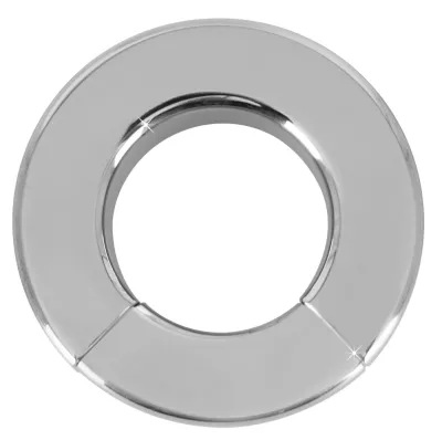 Magnetický kroužek na varlata Fetish Collection, nerezová ocel, 20 mm, stříbrný - obrázek 3