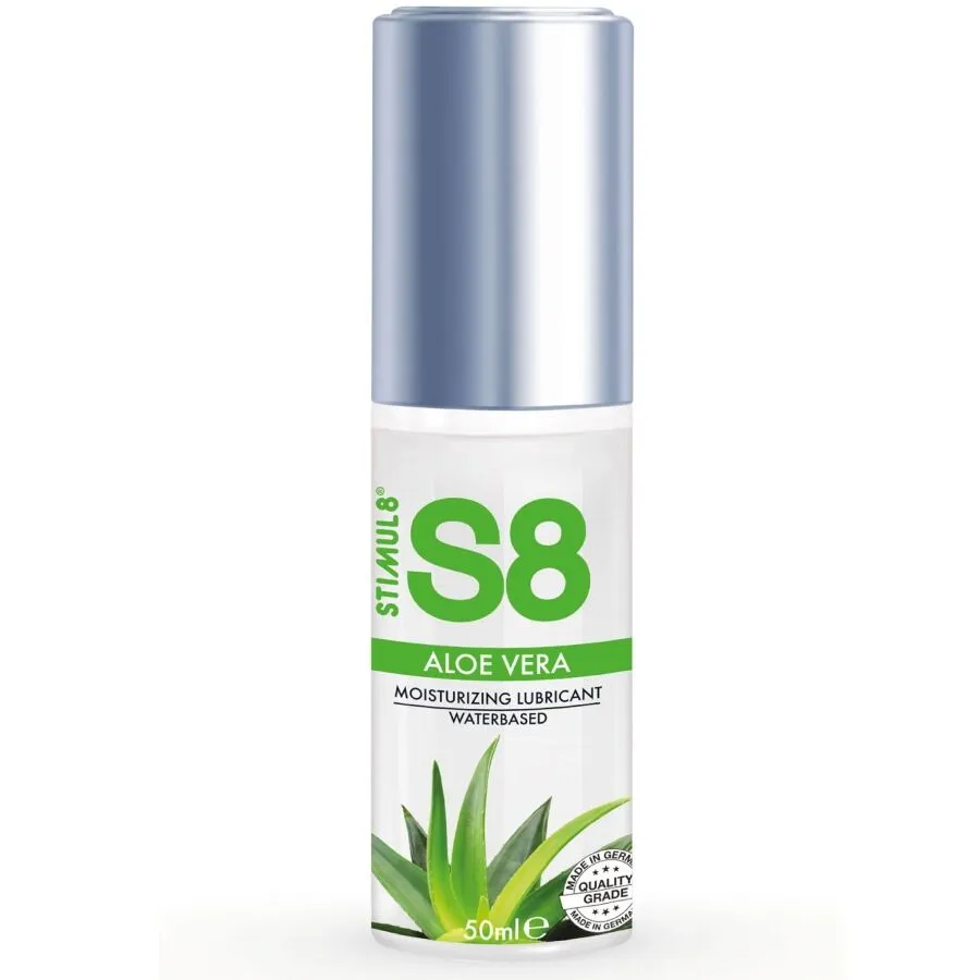 Lubrikační gel STIMUL8 S8 Aloe Vera na vodní bázi, 50 ml