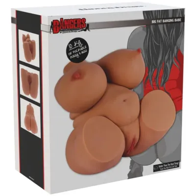 Realistické torzo XL Hidden Desire Bangers Big Fat Banging Babe, 10 kg - obrázek 8
