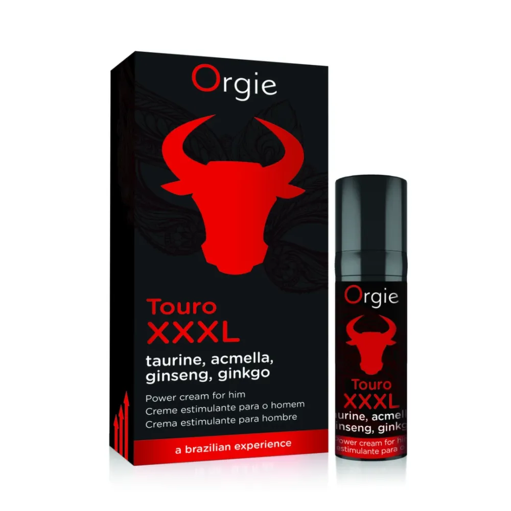 Krém na podporu erekce a zvětšení penisu Orgie Touro XXXL, 15 ml - obrázek 3