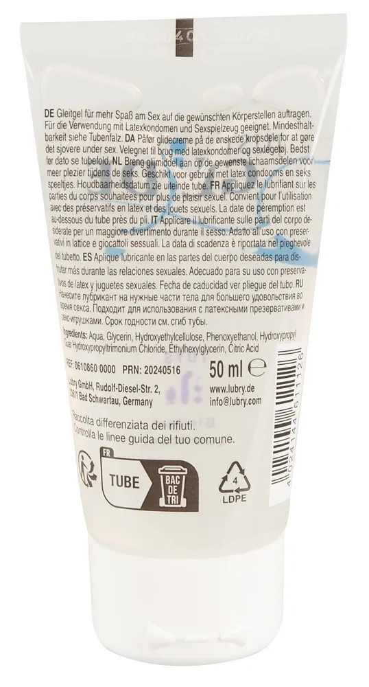 Lubrikační gel na pomůcky Just Glide Toy Lube, na vodní bázi, 50 ml - obrázek 2