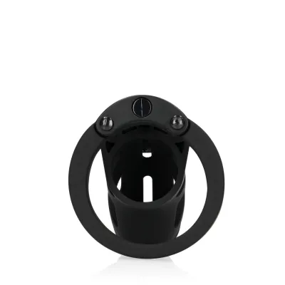 Silikonová klec cudnosti ManCage Model 23, 6,5 cm, nastavitelná, černá - obrázek 5