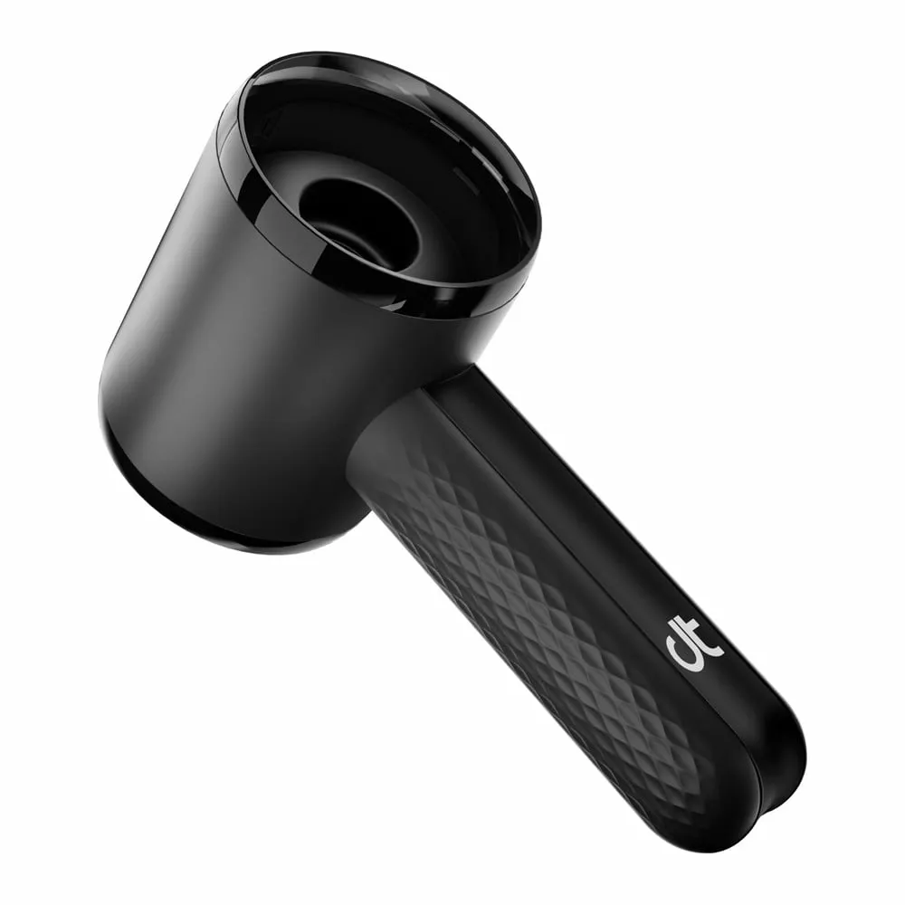 Automatický masturbátor Titanz Thrusting Blow Gun s přirážením a vibracemi, černý - obrázek 3