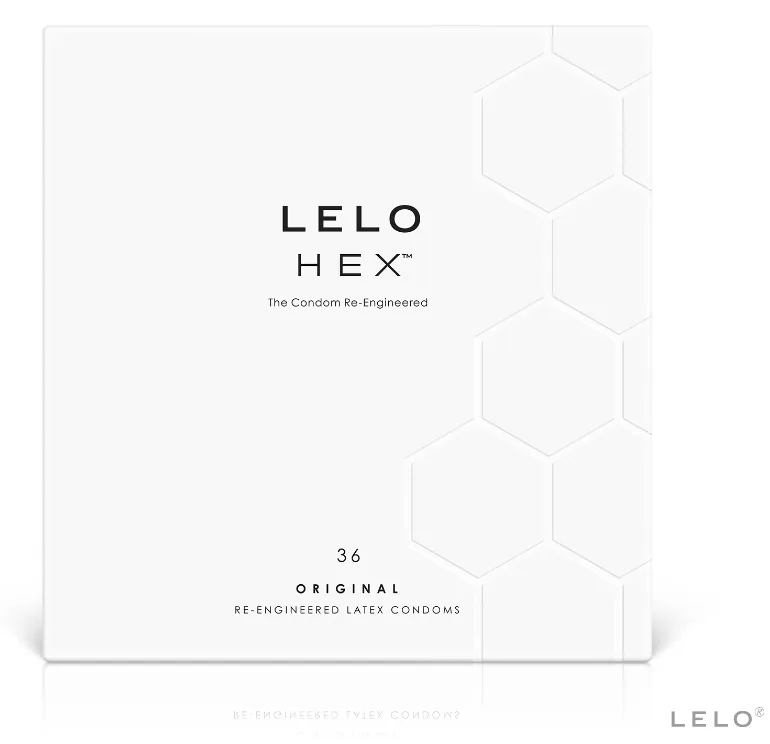 Kondomy LELO HEX, 54 mm, 36 ks