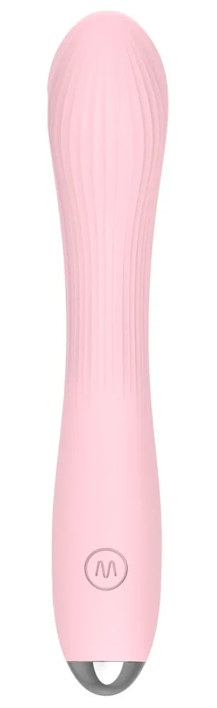 Zahnutý vibrátor beau coeur Kireya Curved Vibra, silikon, 20,3 cm, fialový - obrázek 3