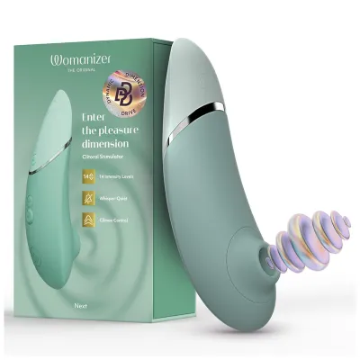 Tlakový stimulátor klitorisu Womanizer Next, šalvějově zelený - obrázek 18
