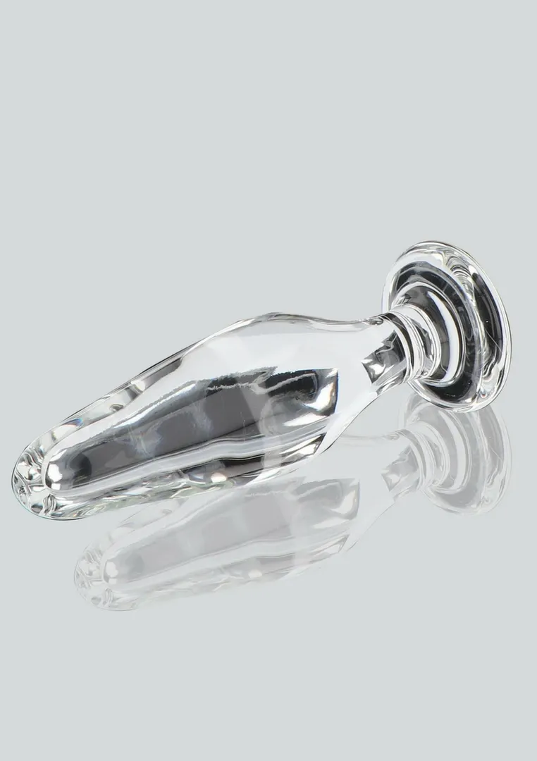 ToyJoy Glass Worxx Star Sparkler skleněný anální kolík čirý - obrázek 3