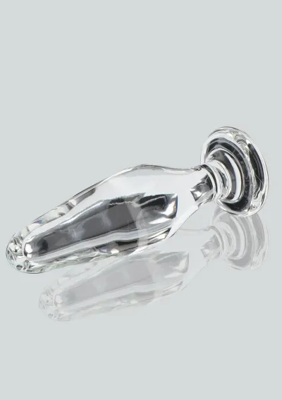 ToyJoy Glass Worxx Star Sparkler skleněný anální kolík čirý - obrázek 3