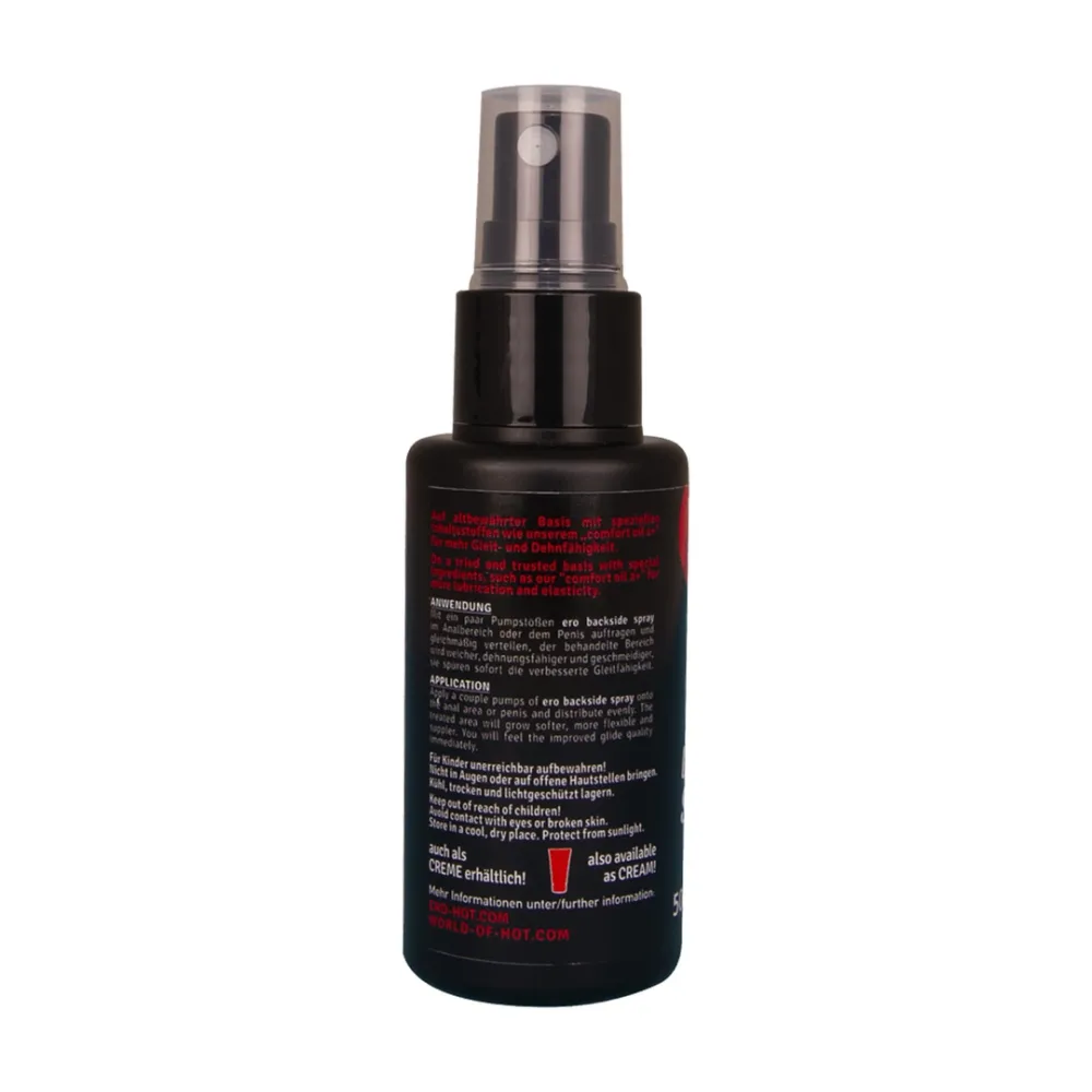 Pečující anální sprej HOT Ero Back Side s aloe vera, 50 ml - obrázek 3