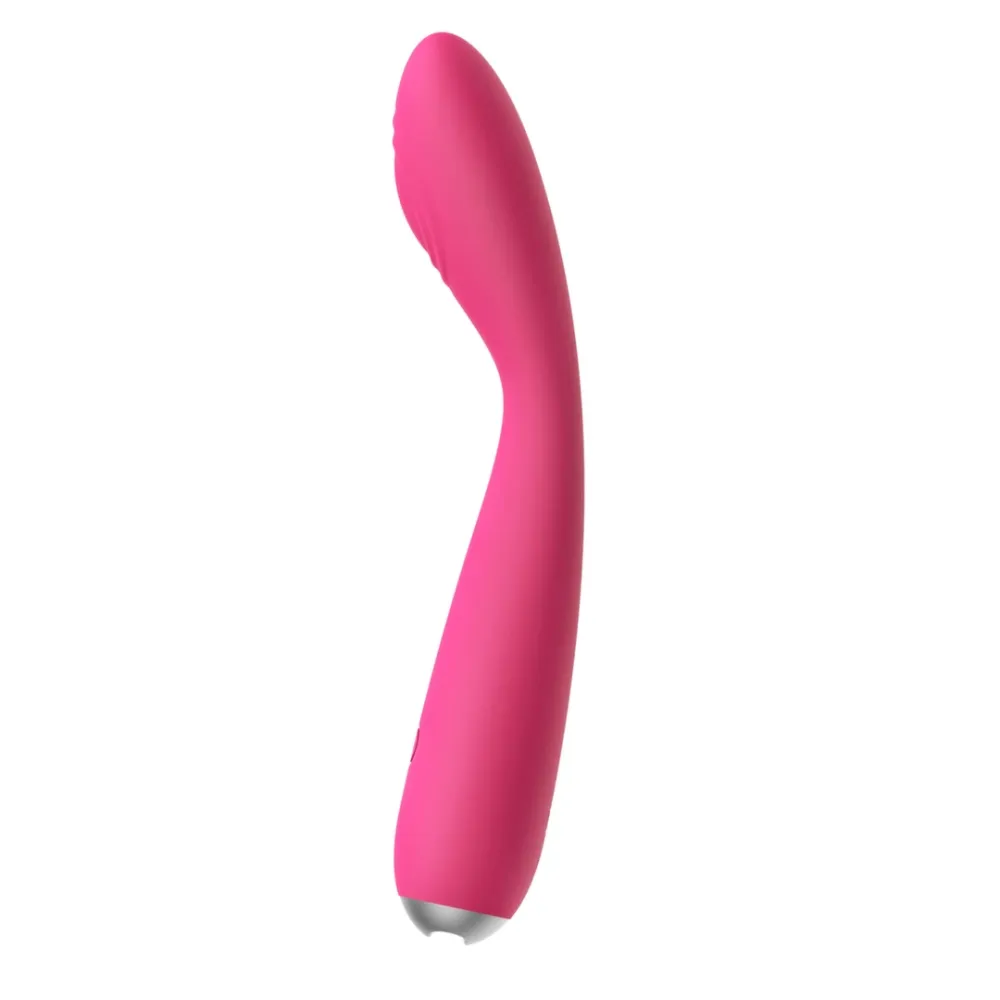 Vibrátor na bod G Svakom Iris, 5 režimů, vodotěsný, švestkově červený, 180 mm - obrázek 5