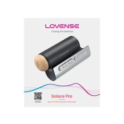 Automatický přirážecí masturbátor Lovense Solace Pro, černý - obrázek 9