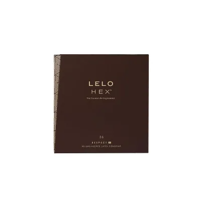 Kondomy LELO HEX Respect XL, 36 ks