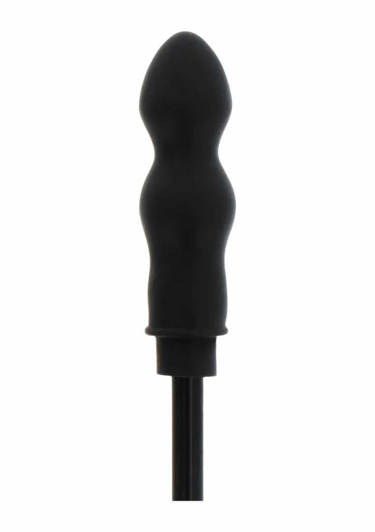Nafukovací dildo Hidden Desire Extreme Inflatable Dong Starter, silikon, černé - obrázek 4