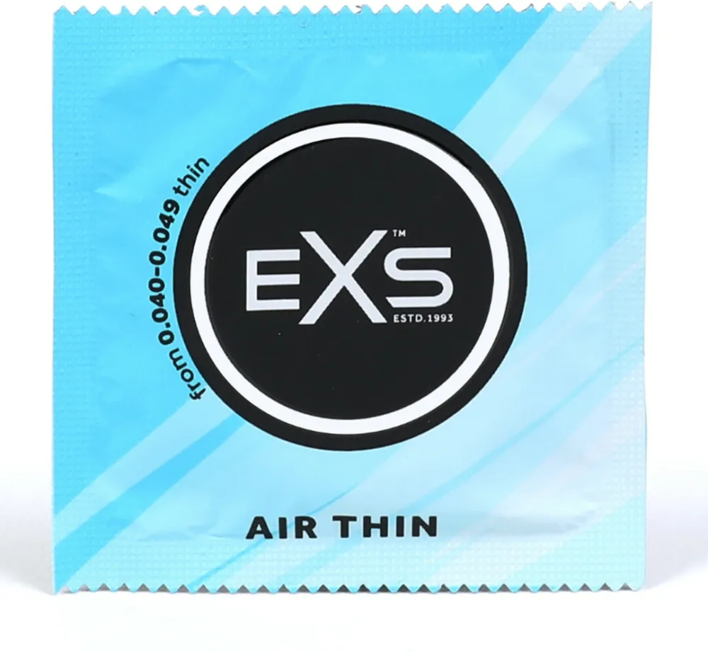 Ultratenké kondomy EXS Air Thin, anatomický tvar, 48 ks - obrázek 2