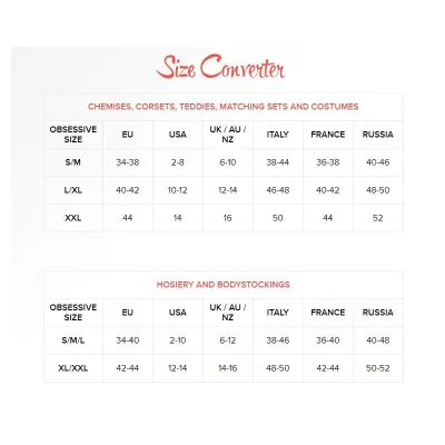 Krajkový komplet prádla Obsessive Emperita, 3dílný, černý, S/M - obrázek 4