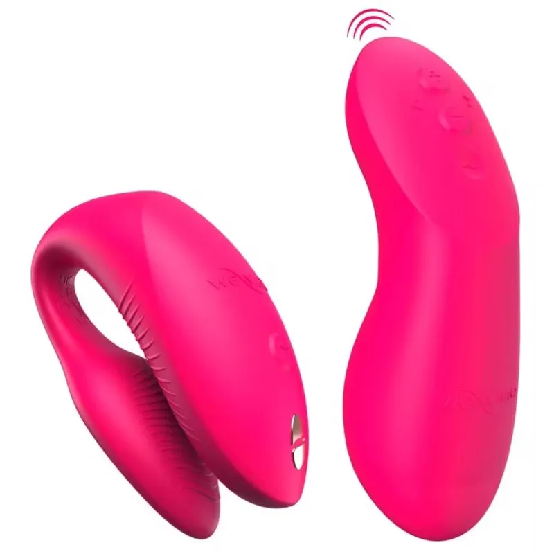 Vibrátor pro páry We-Vibe Chorus Pro, zářivě růžový
