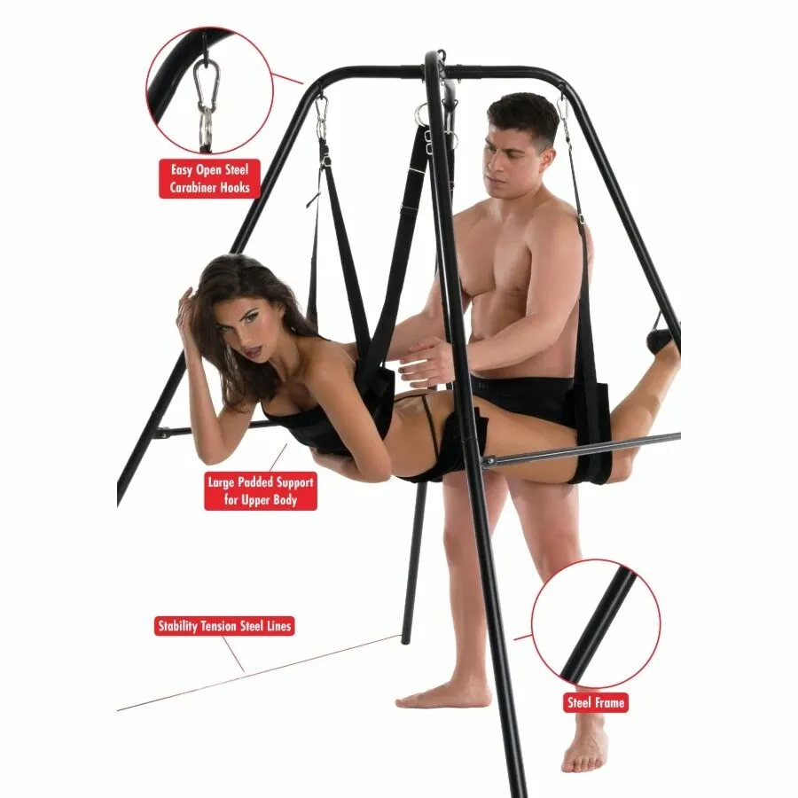 Sex houpačka se stojanem Hidden Desire Extreme Lovers, výška 180 cm - obrázek 3
