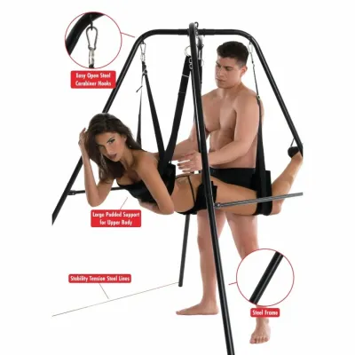 Sex houpačka se stojanem Hidden Desire Extreme Lovers, výška 180 cm - obrázek 3