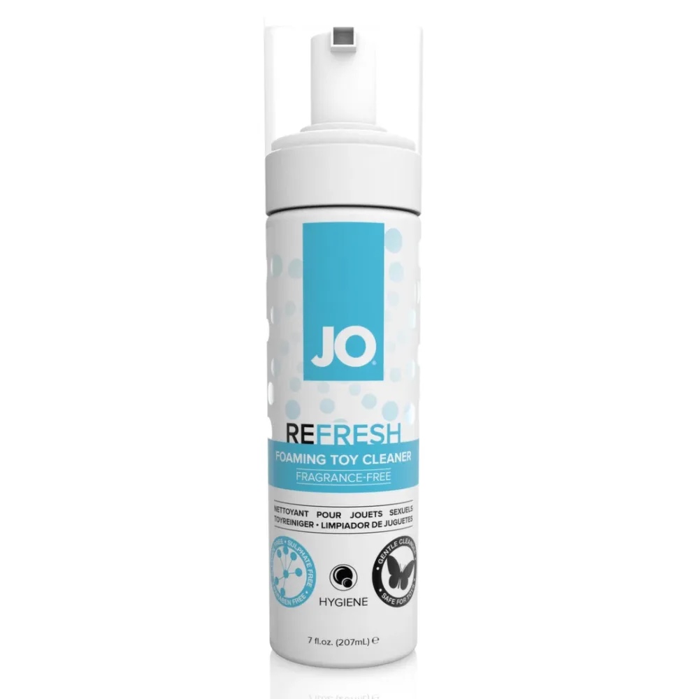 Pěnový čistič pomůcek System JO Refresh Foaming Toy Cleaner, 207 ml