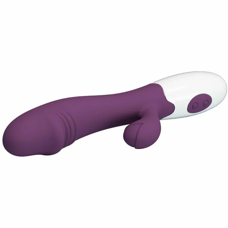 Vibrátor na bod G a klitoris Pretty Love Snappy, fialový - obrázek 6