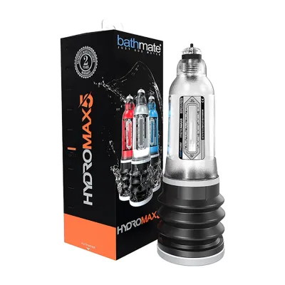 Vakuová pumpa na penis Bathmate Hydromax 5, průhledná - obrázek 2