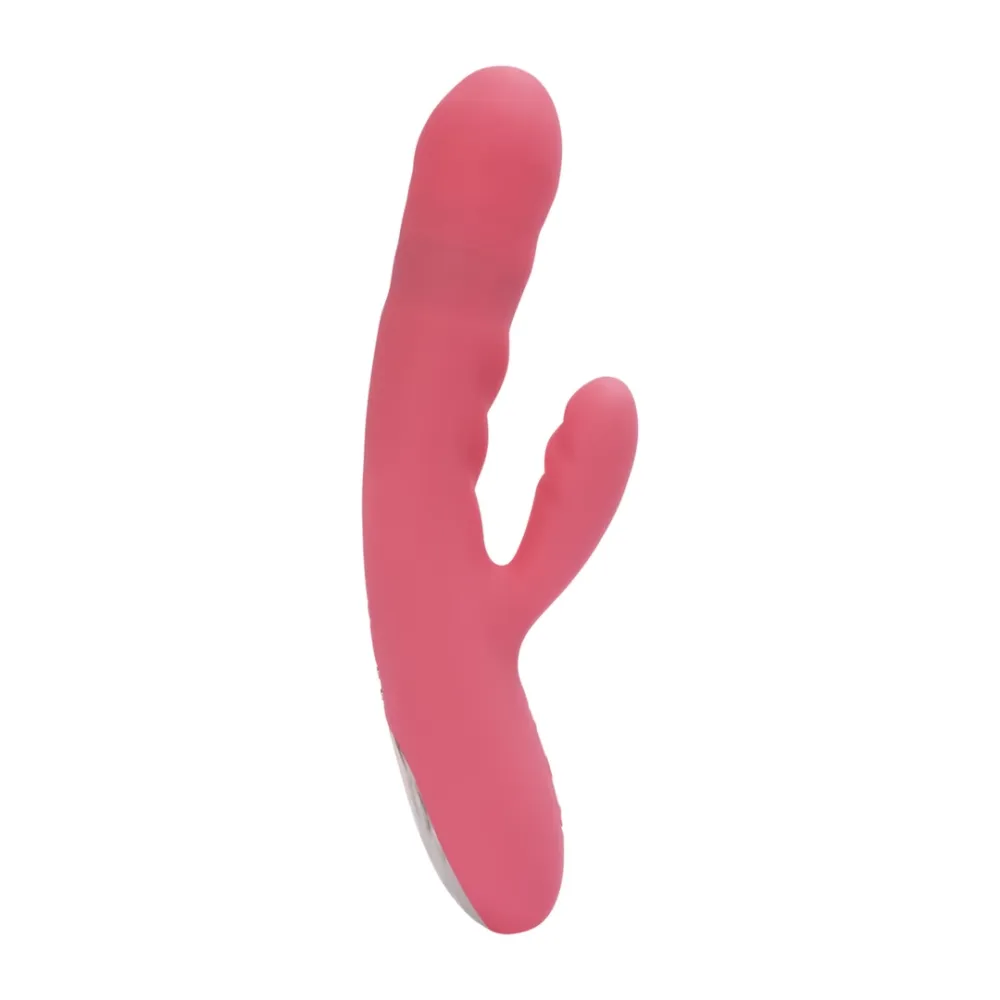 Přirážecí rabbit vibrátor Svakom Avery, silikonový, jahodově růžový - obrázek 5