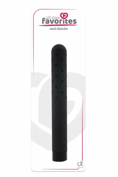 Klystýr Dream Toys All Time Favorites Anal Douche, anální sprcha, černý, 15 cm