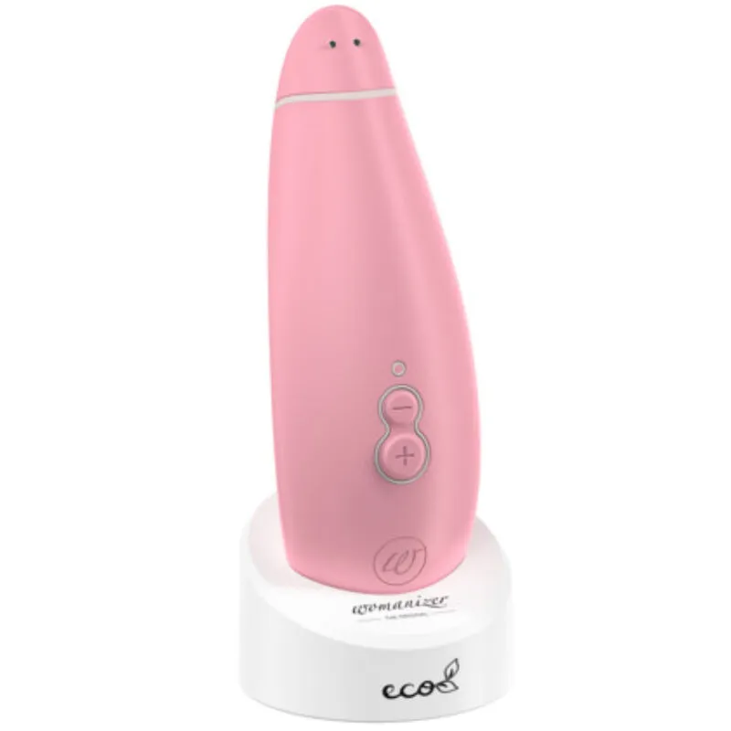 Tlakový stimulátor klitorisu Womanizer Premium Eco, 12 úrovní, růžový - obrázek 9