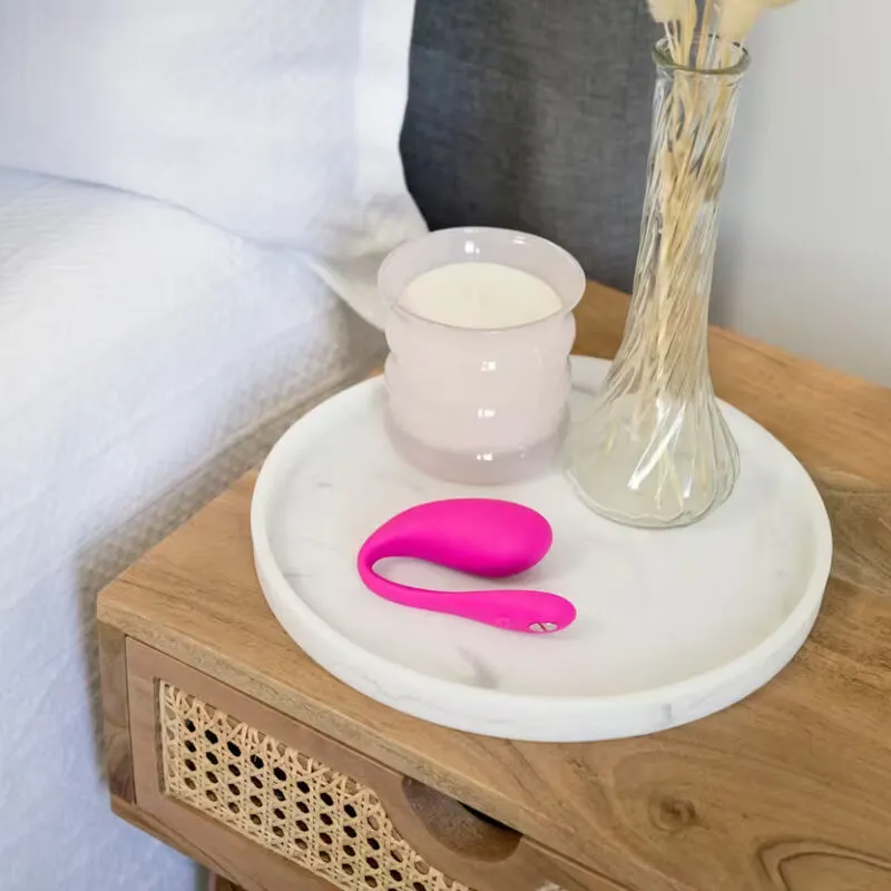 Nositelné vibrační vajíčko We-Vibe Jive 2 s ovladačem a aplikací, zářivě růžové - obrázek 12