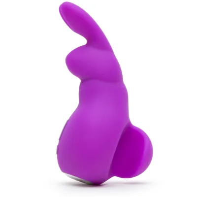 Vibrátor na klitoris Happy Rabbit Mini Ears, nabíjecí, fialový, 11,4 cm - obrázek 2