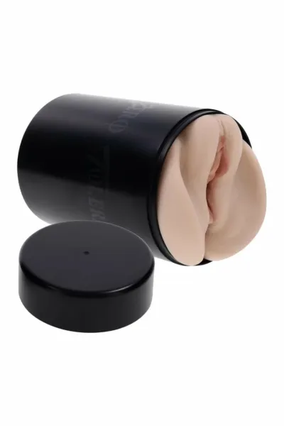 Umělá vagína Zero Tolerance Lisa Ann se dvěma vstupy, světle tělová, 18 cm - obrázek 2