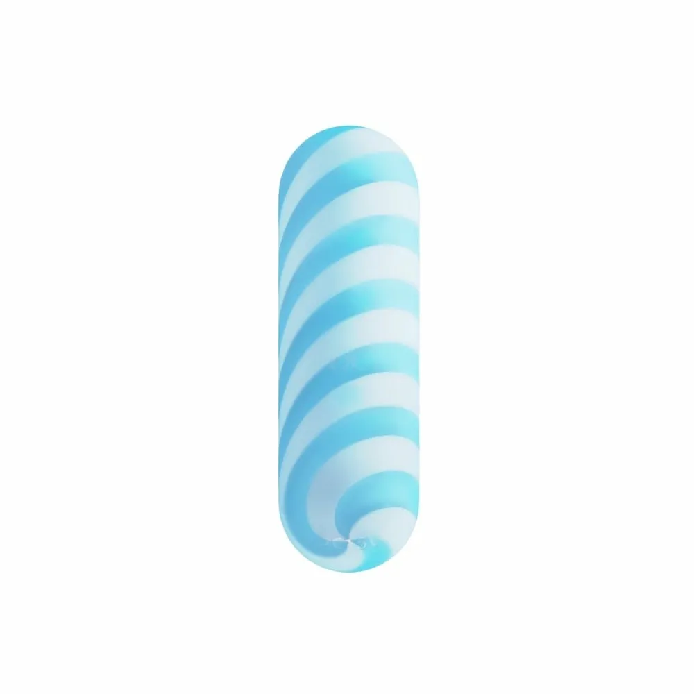 Minivibrátor Glitz Blue For You, nabíjecí, vodotěsný, modrý, 10,9 cm - obrázek 5