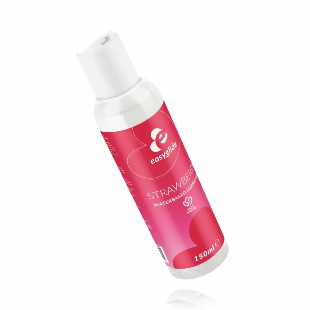 Lubrikační gel EasyGlide Strawberry s příchutí jahody, na vodní bázi, 150 ml - obrázek 2