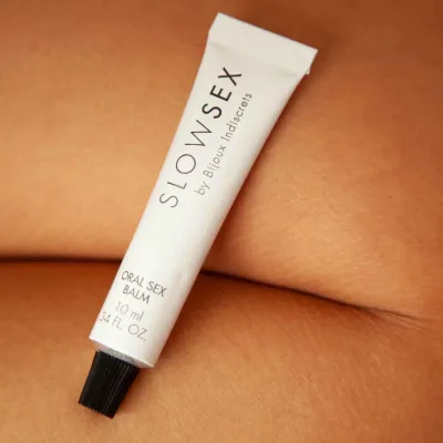 Balzám na orální sex Bijoux Indiscrets Slow Sex, kokos, 10 ml - obrázek 5