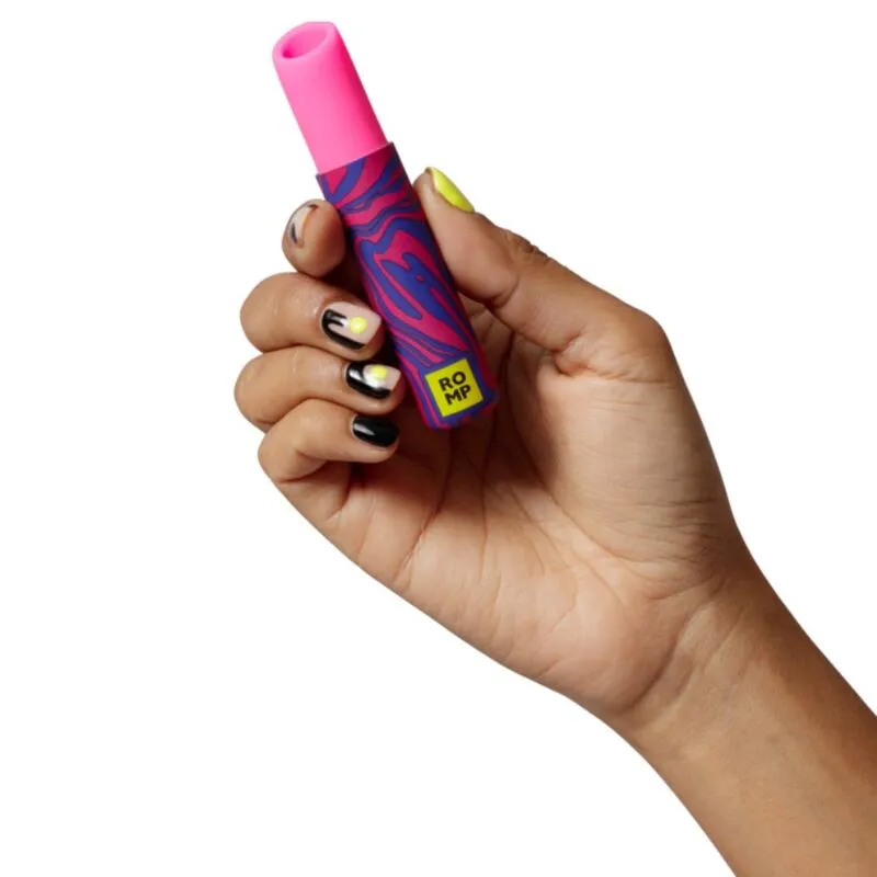 Vibrátor ve tvaru rtěnky ROMP Lipstick, 7 úrovní, růžový - obrázek 2