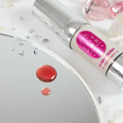 Stimulační balzám na klitoris Secret Play Clit Pwr, jahoda, 15 ml - obrázek 3