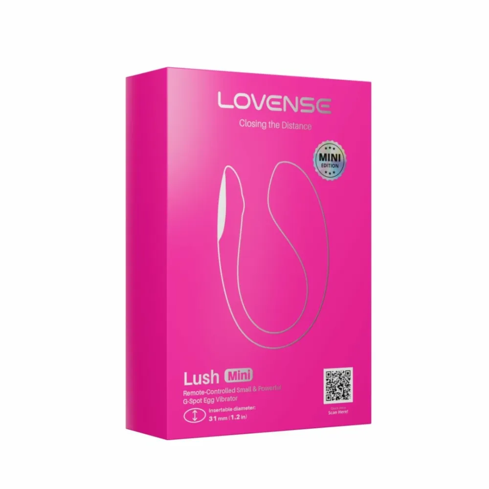 Vibrační vajíčko Lovense Lush Mini ovládané aplikací, růžové - obrázek 6