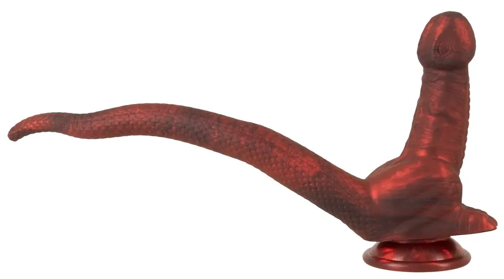 Oboustranné fantasy dildo Beasty Cocks Panthera Double s přísavkou, silikon, 47 cm - obrázek 3